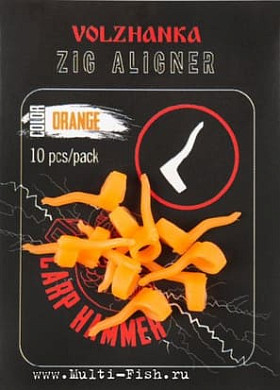 Лентяйка для Зиг Риг Volzhanka Zig Aligner, цвет Orange 10шт.