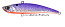 Воблер тонущий вертикальный Lucky John Pro Series SLIM VIB 80S 80мм, 20гр., цвет 325