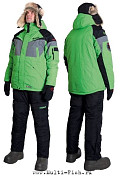 Костюм зимний Alaskan Dakota зеленый/черный, размер 3XL (куртка+полукомбинезон)