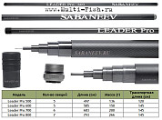 Маховое удилище SABANEEV LEADER PRO by Maksim Balaev (САБАНЕЕВ ЛИДЕР ПРО Максим Балаев) 9м NEW