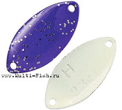 Блесна колеблющаяся HERAKLES SBAM 1,3гр., Viola Glow