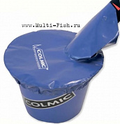 Пластиковое ведро для прикормки COLMIC BLU 12л + Мягкая крышка