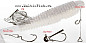 Силиконовая приманка HERAKLES VIBER SHAD 3'' (White Silver)