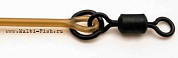 Поводковый материал KORDA Dark Matter Drop Off Inline Gravel 30см, 13,6кг, 30lb