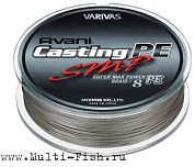 Шнур плетеный PE8 VARIVAS Avani Casting PE SMP 300м, 0,37мм, #5, 80lb