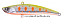 Воблер тонущий вертикальный Lucky John Pro Series SLIM VIB 80S 80мм, 20гр., цвет 331