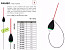 Поплавок MAVER RAMBO, киль из нитинола (не ломается) 0.5гр.