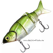 Воблер HERAKLES REAL Shad 105 (Green Ayu) составной swim bait,тонущий 25гр, до1,5м