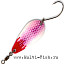 Блесна колеблющаяся Quantum Magic Trout Bloody Spoon с одинарным крючком 3,5гр., 35мм, розовая\белая
