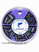 Грузила Salmo EXTRA SOFT набор 3 малый 5 секц. 0,7-3гр. 60гр.