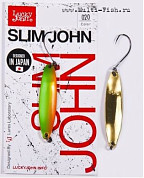 Блесна колеблющаяся Lucky John SLIM JOHN длин.37мм/02.5г 020