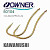 Крючки OWNER 50104 Kawamushi brown
