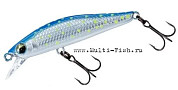 Воблер тонущий DAIWA SILVER CREEK MINNOW DART CUSTOM 53S 53мм, 4,5гр. BLUE BACK IWANA