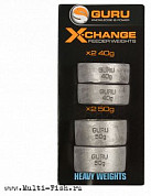 Сменный груз для кормушек Guru X-Change Distance Feeder Weights Heavy 40+50гр.