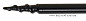 Стойка телескопическая с буром CARP PRO 50-90см, алюминий