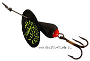 Блесна вращающаяся MEPPS XD Platium №0, 2,5гр., цвет NR/black