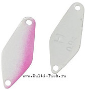 Блесна колеблющаяся HERAKLES LEAF 0,9гр., White Pink