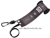 Метр для измерения рыбы Tailwalk TW ROLL UP  MEASURE BLK-130см