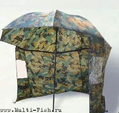 Зонт-палатка Zebco камуфляж 2,2м 