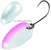 Блесна колеблющаяся HERAKLES NAIL 2гр., White Pink