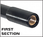 Ручка для подсачека COLMIC SECTOR NET 3.00мт. (телескоп)