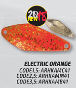 Блесна колеблющееся AMMER 3,5 gr (Electric Orange)