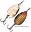 Блесна колеблющаяся Quantum Magic Trout Boody Big Blade с тройником 2,6гр., 3,5см, чёрная\медь