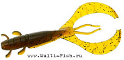 Приманка силиконовая FLAGMAN Рак FL Craw 1,8" #120 Green Pumpkin 4,5см 8шт