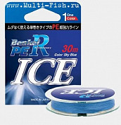 Шнур плетеный Benkei ICE 30м небесно-голубой, 0,205мм, #1,5, 10,8кг