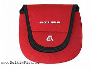 Чехол для катушки AZURA Neoprene Reel Bag неопреновый красный