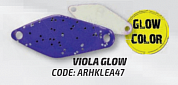 Блесна колеблющееся LEAF 0,9g (Viola Glow)