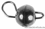 Груз-головки Lucky John Pro Series TUNGSTEN JIG BALL вольфрамовая разборная 0,7гр., 7шт.