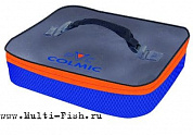 Сумка рыболовная COLMIC PLASTIC BAIT BOX HOLDER PVC Orange Series 32,5x26,5x6,5см