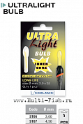 Светлячок Colmic Bulb Ultra Light диаметр 3мм, желтый, 1шт.