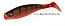Виброхвосты Lucky John 3D Series RED TAIL SHAD 3.5in, 89мм, цвет PG22, 5шт.