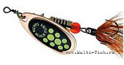 Блесна вращающаяся MEPPS Black Fury Mouche Orange №00, 1,5гр., цвет CU