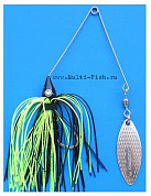 Спинербейт ILBA SPINNER BAIT b+s+b/f-l 15gr