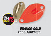 Блесна колеблющееся RUCK SPOON 2,0gr (Orange Gold)