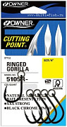 Крючки OWNER 5105R Ringed Gorilla BC №1/0, 6шт.