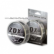 Леска монофильная ALLVEGA ZDX Special Spin 100м, 0,25мм, 7,55кг, светло-серая