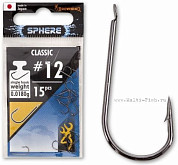 Крючки Browning SPHERE Classic чёрный никель №12, 15шт., 0,02гр.