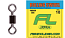Вертлюги Fishing Lider ROLLING SWIVEL BLN №8, 10шт.