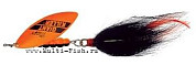 Блесна вращающаяся MEPPS Giant Killer №5, 35гр., цвет orange блистер