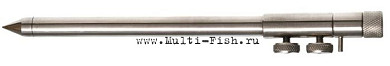 Стойка телескопическая CARP PRO Bank Stick 20-30см, нержавеющая сталь, вкручивающаяся