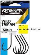Крючки OWNER 53181 Wild Taman BC №7/0, 5шт.