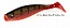 Виброхвосты Lucky John 3D Series RED TAIL SHAD 5.0in, 125мм, цвет PG22, 3шт.