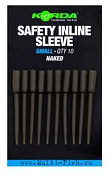 Конус силиконовый KORDA Safety Inline Sleeve без покрытия 10шт., размер S