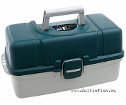 Ящик пластиковый FLAGMAN 3-х полочный размер XL, 45x22x25см