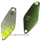 Блесна колеблющаяся HERAKLES LEAF 0,9гр., Chartreuse Impact