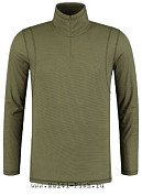 Футболка с длинным рукавом KORDA Kool Quick Dry Long Sleeve Zip Neck размер XXL